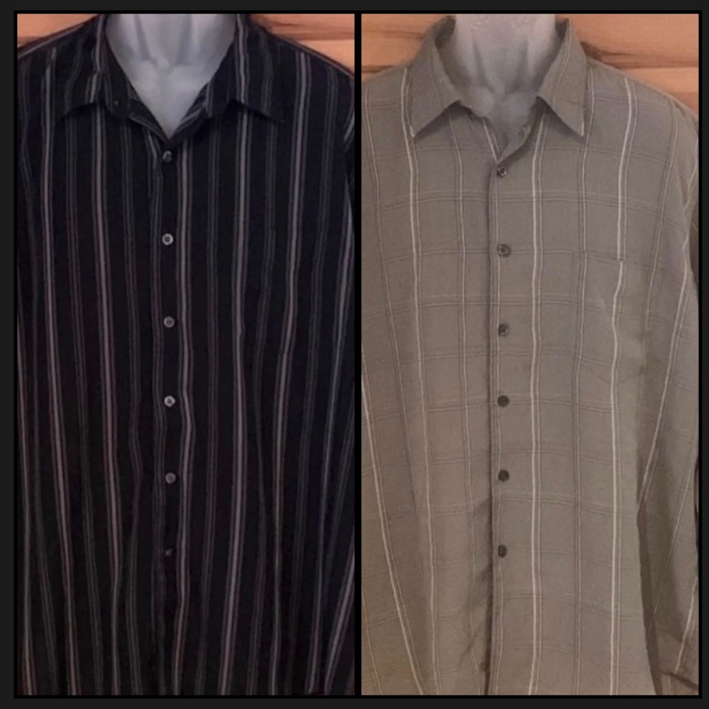 2 X Men’s button down
